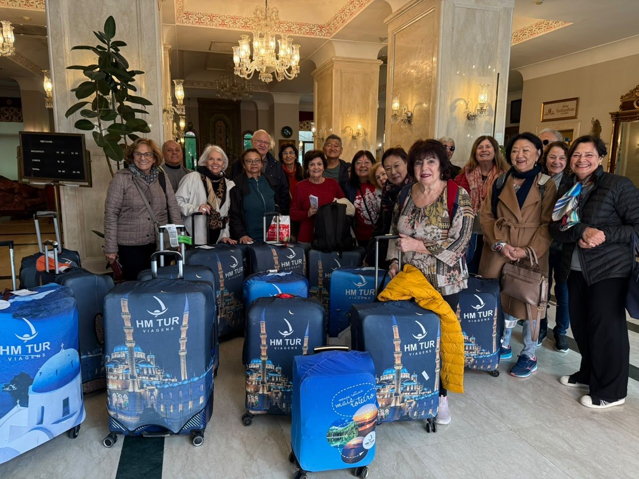 Clientes HM Tur em viagem